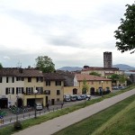 Lucca, interior das muralhas