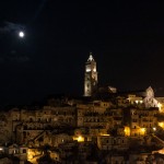 Matera à noite, Basilicata, Itália