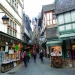 Mont Saint-Michel, interior das muralhas