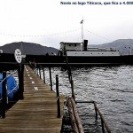 Navio no Lago Titicaca, Peru