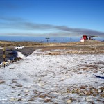 Neve em novembro na Serra da Estrela, Portugal