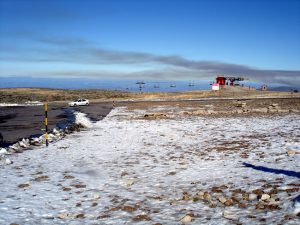 Neve em novembro na Serra da Estrela, Portugal