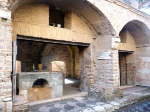 Cantina em Ostia Antica, Itália