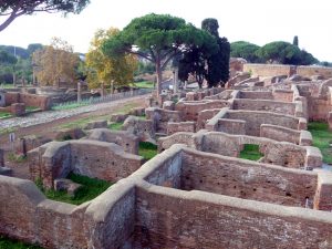 Ostia Antica, um sítio arqueológico enorme