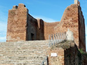 Ostia Antica, entrada das termas