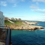 Polignano alMare, Itália, litoral Adriático