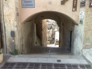 Passagem em Matera
