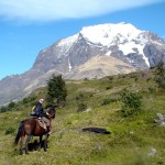 Excursão a cavalo em Torres del Paine