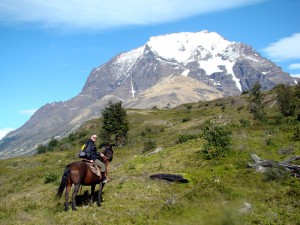 Excursão a cavalo em Torres del Paine
