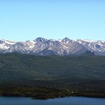 Picos nevados, Ruta de los Siete Lagos