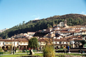 Arquitetura colonial espanhola, Plaza de Armas, Cusco