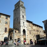 Praça da Sisterna, San Gimignano