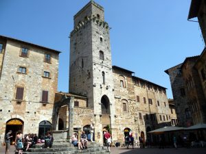 Praça da Sisterna, San Gimignano