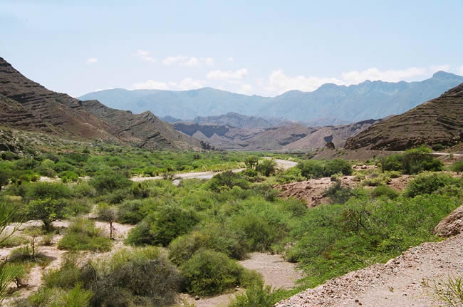 Quebrada de Cafayate na Argentina
