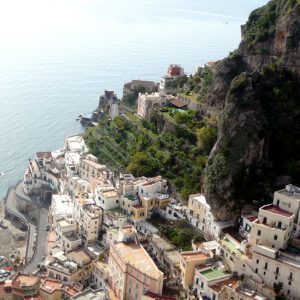 Vista da Costa Amalfitana a partir de Ravello