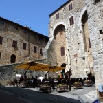 Restaurante em San Gimignano