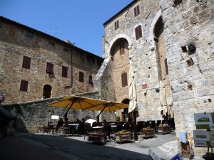 Restaurante em San Gimignano