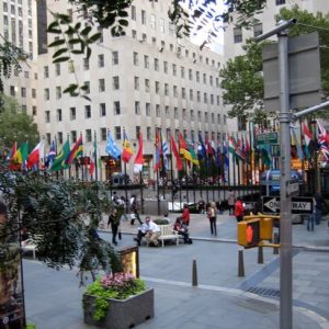 Rockefeller Center em New York, foto Barão