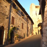 Rua em Assis, Itália