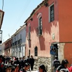 Rua em Potosí, Bolívia