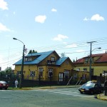 Rua em Valdívia, Chile