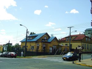 Rua em Valdívia, Chile