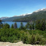 Ruta de los Siete Lagos perto de San Martin de los Andes