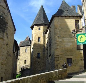 Sarlat, cidade medieval, França