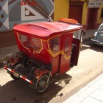 Scooter-táxi em Puno, Peru