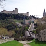 Spoleto, Umbria, na Itália