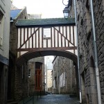 St.Malô, interior das muralhas