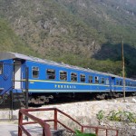 Trem em Machu Picchu