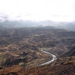 Vale do Colca, Peru, mapa