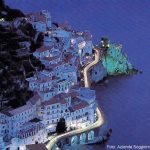 Amalfi à noite, Itália