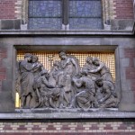 Arquitetura, detalhes, Amsterdã, Holanda