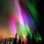 Aurora boreal, na Finlândia