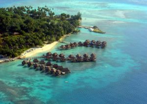 Bora Bora, vista aérea
