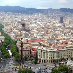 Barcelona, Ramblas, foto Bert Kaufmann