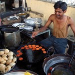 Bolinhos de rua para os corajosos, Delhi, Índia
