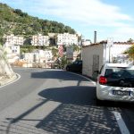 Maiori, na Costa Amalfitana, percorrida de carro