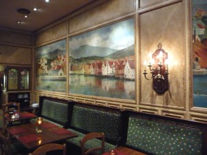 Café em Bergen, Noruega