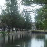 Canal em Chiang Mai, Tailândia