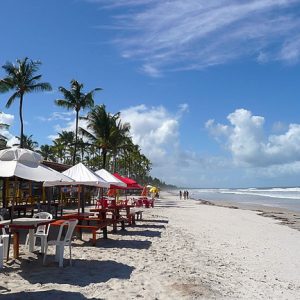 Canavieras, Praia da Costa, na Bahia