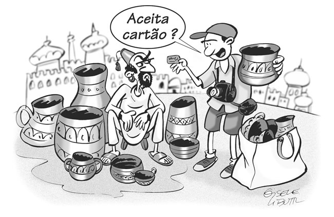 Cartão Crédito em viagens