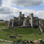 Polônia, ruínas do castelo Ogrodzieniec