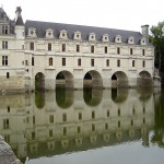 Chenonceau, rio Loire, França