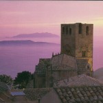 Castelo medieval de Erice, na Sicília