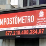 Centro velho, impostômetro