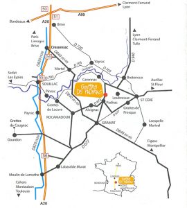 Como chegar ao Gouffre de Padirac, França