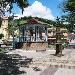 Coreto na praça principal, Bananal, SP